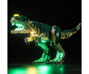 Kit de iluminación LED compatible con Lego 31151 T. rex (sin modelo), kit de iluminación decorativa compatible con Lego Creator T.Rex Juguete creativo