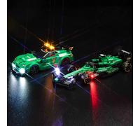 Kit de iluminación LED compatible con Lego Aston Martin Safety Car & AMR23, Kit de iluminación decorativa BrickBling para Lego 76925, juguete creativo