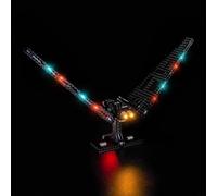 Kit de iluminación LED compatible con Lego Kylo Ren's Command Shuttle 75406 juguete creativo