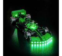 Kit de iluminación LED compatible Lego Kick Sauber F1 Team C44 Race Car 77247, juguete creativo