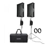 Kit de iluminación LED Godox FL100-K2 panel flexible 2x100W regulable con control inalámbrico
