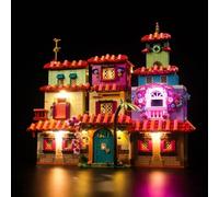 Kit de Iluminación LED para Disney Encanto La Casa Mágica de Madrigals (sin Lego), Iluminación Decorativa para The Magical Madrigal House - Juguete creativo, versión estándar