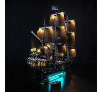 Kit de iluminación LED para Lego 10365 Captain Jack Sparrow's Pirate Ship - Luces personalizadas para montar, compatible con este modelo (modelo no incluido)