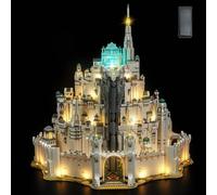 Kit de iluminación LED para Lego 11377 The Lord of The Rings: Minas Tirith - Luces personalizadas para montar compatibles con este modelo (modelo no incluido)(versión RC)