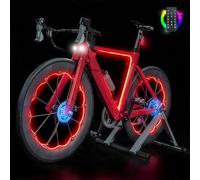 Kit de iluminación LED para Lego 11380 Road Bike - Luces personalizadas para montar compatibles con este modelo (modelo no incluido)(versión RC)