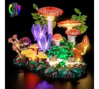 Kit de iluminación LED para Lego 11505 Woodland Mushrooms - Luces personalizadas para montar compatibles con este modelo (modelo no incluido)(versión B)