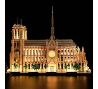 Kit de iluminación LED para Lego 21061 - para Notre Dame de Paris Modelo - Luces personalizadas para montaje de Lego Set de Construcción (modelo no incluido)