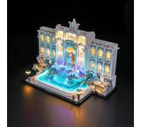 Kit de iluminación LED para Lego 21062 - para Trevi Fountain modelo Luces personalizadas para montar usted mismo (modelo no incluido)