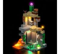 Kit de iluminación LED para Lego 21587 Zombie Dungeon - Alimentado por USB, efecto luminoso brillante, luminarias DIY sin soldadura, fácil de instalar (modelo no incluido)