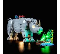 Kit de iluminación LED para Lego 31171 Wild Animals: Majestic Rhino with Birds - Luces personalizadas para montar, compatible con este modelo (no incluido)