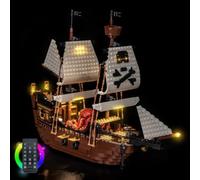 Kit de iluminación LED para Lego 31387 Iconic Pirate Ship (kit Only)(RC) | Instalación simple, cableado discreto, y efectos de iluminación cinematográfica para mejorar su modelo