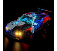 Kit de iluminación LED para Lego 42226 M4 GT3 Evo Race Car - Alimentado por USB, efecto luminoso brillante, luminarias DIY sin (Modelo no incluido)