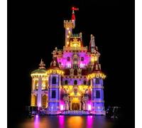Kit de iluminación LED para Lego 43263 - para Beauty and The Beast Castle modelo Luces personalizadas para montar usted mismo (modelo no incluido)