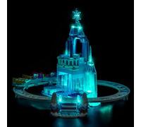 Kit de iluminación LED para Lego 43281 Elsa's Ice Castle & Snow Ride Adventure - Luces personalizadas para montar, compatible con este modelo (modelo no incluido)