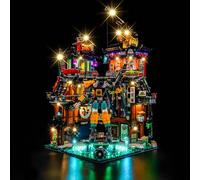 Kit de iluminación LED para Lego 71837 Ninjago City Workshops - Luces personalizadas para montar, compatible con este modelo (no incluido) (Edición clásica)