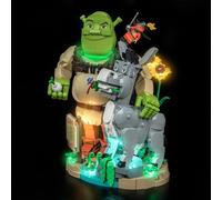 Kit de iluminación LED para Lego 72423 Donkey & Puss in Boots - Luces personalizadas para montar compatible con este modelo (modelo no incluido)