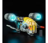 Kit de iluminación LED para Lego 75447 The Razor Crest - Luces personalizadas para montar compatibles con este modelo (modelo no incluido)(versión B)