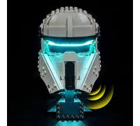 Kit de iluminación LED para Lego 75458 Imperial Remnant AT-RT Driver Helmet Water Lilies - Luces personalizadas para montar compatibles con este modelo (modelo no incluido) (versión con control