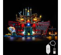 Kit de iluminación LED para Lego 75640 The Baratie Floating Restaurant - Luces personalizadas para montar, compatible con este modelo (modelo no incluido)