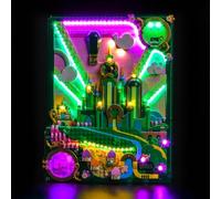 Kit de iluminación LED para Lego 75685 Emerald City Wall Art - Luces personalizadas para montar, compatible con este modelo (modelo no incluido)