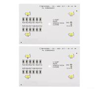 Kit de iluminación LED para refrigerador Haier BCD-625WDGEU1 que mantiene una salida de luz constante a lo largo del tiempo 064001902A 064001903A (064001903A)