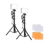 Kit de Iluminación Neewer BP66 LED 2 Lámparas + Filtros + Trípodes
