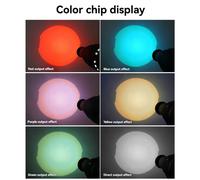 Kit de iluminación para estudio fotográfico con lente cónica y flash Snoot