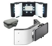 Kit de iluminación para fotografía dental, 3 grupos de luces ajustables, para fotografía y vídeo macro oral, clínicas dentales, hospitales y salones de belleza a domicilio.