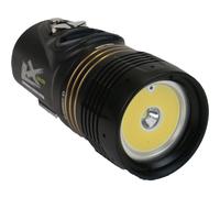 Kit de iluminación para fotografía y vídeo Sea&Sea LX-1200SW, con reflector y foco, color negro