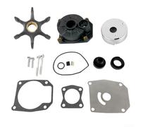 Kit de impulsor de bomba de agua marina compatible con Johnson para evinrude 40 50 55 60 para motor fueraborda hp juego de sello de carcasa de rotor de neopreno para agua de mar cruda