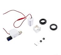 Kit de inducción con sensor táctil para grifo de cocina inteligente, kit de inducción manos libres para grifo de fregadero, modelo con cable blanco (sin cable)