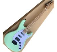 Kit de iniciación de guitarra eléctrica profesional SSH carbón verde a la parrilla arce madera maciza guitarra eléctrica
