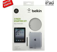 Kit De Inicio Belkin Funda + Película + Stylus ORIGINAL Para Apple iPad4