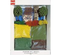 Kit De Inicio De Escenografía Básica HO/OO/N/TT Gauge Busch 7189