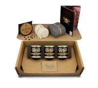 Kit de inicio de pulido para muebles de cera de abeja - 'Pulir como un profesional'