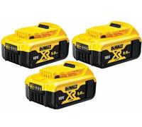 Kit de inicio DeWALT 18V 3 baterías 5Ah DCB184P3