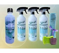 KIT DE INICIO ECO-JIN DETERGENTE EXTRA CONCENTRADO - PRODUCTO REVOLUCIONARIO DEL QUE TODO EL MUNDO HABLA ECOJIN (GLOW/Jazmin y Violetas)