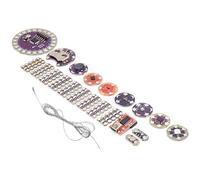 Kit de Inicio Electrónica Textiles, Módulo LED con Hilo Conductor para Costura de Placas Electrónicas, Suministros de Manualidades Industriales y DIY