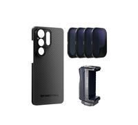 Kit de Inicio Freewell, Paquete de 4 Filtros ND , de 17 mm Funda para Teléfono y Palo para Selfies para Samsung S23/S24/S25/S26 Ultra, Accesorios de Fotografía S25 Ultra