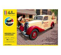 Kit De Inicio Heller 56736 Mercedes 170 V Furgoneta 1/24. Furgoneta 1935 Con