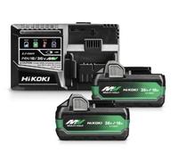 Power Set HIKOKI UC18YSL3WHZ (2 x 5,0Ah/2,5Ah + UC18YSL3)