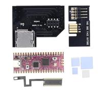Kit de inicio para consola GC DOL 001 RPi Picoboot GC DOL 001, placa de desarrollo de consola, cable flexible FPC con lector de tarjetas de almacenamiento micro SD2SP2 Pro adaptador