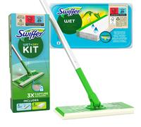 Kit De Inicio Swiffer Dust Magnet Wet+Dry Con 1 Mango 15x Wet + 8 Dry Paños #62