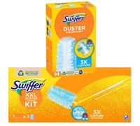 Kit De Inicio Swiffer Duster XXL Con 1 Mango +2 +9 Trapos #55