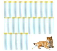 Kit de inseminación artificial de 100 piezas para perros 11.8 '' Tubo de catéter flexible desechable Inseminación de mascotas de extremo redondeado No duele