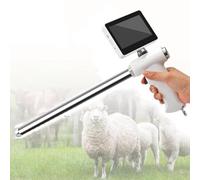 Kit de inseminación artificial, pistola de IA profesional con calentamiento de temperatura constante y pantalla LCD visual para agricultura, ideal para cerdos, ovejas, perros y ranchos