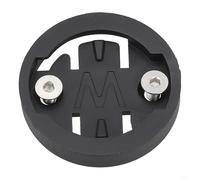 Kit de inserción de montaje para computadora de bicicleta, soporte de cronómetro para Garmin para wahoo para bryton cubierta de auriculares de aleación de aluminio de acero construcción (W)
