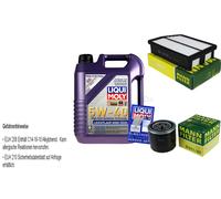 Kit De Inspección Filtro LIQUI MOLY Aceite 5L 5W-40 Para Hyundai IX35 LM 2.0 KIA