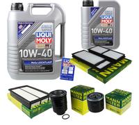 Kit De Inspección Filtro LIQUI MOLY Aceite 6L 10W-40 Para Mazda 5 CR19 2.0 CD