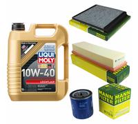 KIT DE INSPECCIÓN FILTRO LIQUI MOLY OIL 5L 10W-40 para Citroën Berlingo caja M_